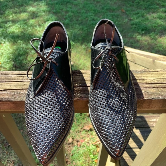 NWOT Pinko Patent Leather Italian Shoes - Picture 8 of 9